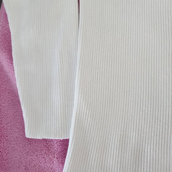 Lauren Ralph Lauren White Ribbed Turtleneck Size XL - Picture 6 of 15